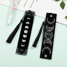 2D Symmetrical Black & White Acrylic Bookmark, Suitable As Reading Gift For Female Friends, Birthday, Graduation, Mother's Day And Daughter - A - View 4