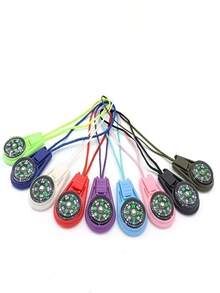 4/8PCS Mini Waterproof Survival Compass With Lanyard, Small Portable Pocket Compass Keychain For Outdoor Camping Hiking & Exploration, Practical Navigation Tool  , Multicolor Compass Set Ideal As Party  Toys For Adventure Enthusiasts Color Random - Multicolor - View 3