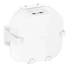 Rimous - Soporte de pared de metal para eero Pro 6e Mount y Pro 6 Mesh Wi-Fi Router Rack de montaje en pared soporte de ahorro de espacio para eero Pro 6 Wall Mount eero Pro 6e Wall Mount con - blanco - Ver 1