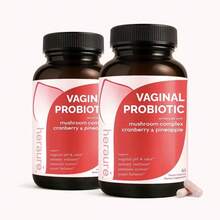 Her*Aure Women's Probiotics - PH Balance, Odor Control, Flora Health,Moistening, Tightening - With 7 Billion CFU Probiotic, Prebiotic, 7-In-1 Mushroom Blend,Cranberry, Pineapple - 60 Capsules (Pack Of 1),Self-Care Gift, - 60 capsule - 查看 11