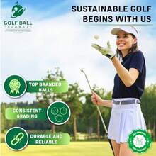 Golf Ball Planet 50 Pack of Pro V1 and Pro V1x Used Golf Balls in Mesh Bag - 3A/Bueno - Ver 7