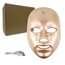 LED Light Therapy Mask, 7-Color LED Mask Light Therapy, Facial Light Therapy Device, Red Light Therapy, Suitable For All Skin Types, Facial Skin Care Tools, Red Light Mask - Multicolor - View 11