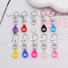 3支/6支装多色笔套，带徽章夹 - 采用硅胶和锌合金材质，配有安全口袋夹，适用于荧光笔和书写工具（不含笔），返校必备 - 多色. - 查看 11