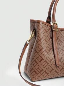 Dedoo 春夏时尚轻奢经典复古老花手提包。这款大容量托特包支持三种携带方式：手提、单肩背和斜挎。简约、优雅、百搭，适合工作通勤、日常休闲旅行、购物、度假、情人节礼物、母亲节礼物等多种场合。 - 彩色 - 查看 6