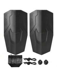Boat Fenders, 8.6" X 16" Boat Bumpers For Docking, Marine EVA Boat Dock  Bumper With Ropes, Cord Locks And Storage Bag, No Inflation Required, For Class A/Class 1/Part Class 2, Black - Black - View 8
