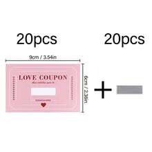 5/10/20 Sets Scratch-Off Coupon Cards, DIY Game Cards Creative Fun Birthday Gift For Couples, Wedding Surprise Cards, Graduation Party Cards, Anniversary Party Supplies - Multicolor - View 19