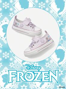 Disney 1 đôi giày thể thao trẻ em chính hãng, bao gồm giày thể thao Công chúa, Công chúa Anna và Công chúa Arendelle, phù hợp cho sinh hoạt hàng ngày, các hoạt động thể thao ngày lễ và ngoài trời. Đế giày thoải mái, chống trơn trượt, bền và thoáng khí. - Màu tím hoa cà - Xem 2