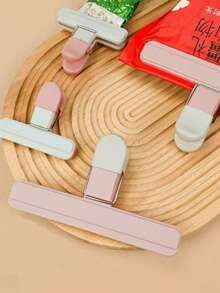 Food Sealing Clips, Moisture-Proof Sealing Clips Suitable For Household Snacks, Simple Sealing Clips, Convenient Sealing Clips, Snack Sealing Clips, Food Preservation Sealing Clips - Color - View 1