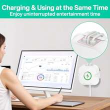 Rimous - Soporte de pared de metal para eero Pro 6e Mount y Pro 6 Mesh Wi-Fi Router Rack de montaje en pared soporte de ahorro de espacio para eero Pro 6 Wall Mount eero Pro 6e Wall Mount con - blanco - Ver 4