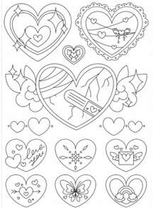 Heart Plant Pattern Pre-Printed Embroidery Stickers Water-Soluble Washable Non-Woven Stabilizer For DIY Sewing - 1ST - View 13