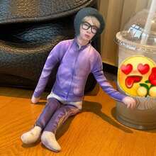 30厘米鼠年偶像组合成员孙雄、郑元、孙佑、席城和Ni-Ki带框创意立牌礼品 - 彩色 - 查看 2