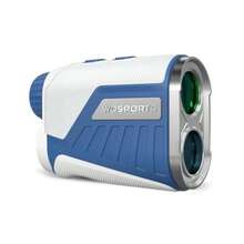 WOSPORTS Golf Range Finder with Slope Switch 1200 Yards Rangefinder for Golfing and Hunting ±1yd Accuracy 0.3s Flag Locking Vibration Rechargeable Blue - Azul - Ver 8