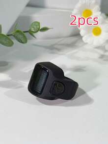 Contador de anillo clásico y sencillo, de material de resina, ligero y cómodo, conteo conveniente, contador de anillo con pantalla digital, contador de presión manual de alivio, ampliamente aplicable, disponible en varios colores, adecuado para hombres y mujeres, regalos navideños, contador de rosario electrónico, aplicable para uso comercial y doméstico, contador multifuncional - Multicolor - Ver 29