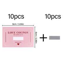 5/10/20 Sets Scratch-Off Coupon Cards, DIY Game Cards Creative Fun Birthday Gift For Couples, Wedding Surprise Cards, Graduation Party Cards, Anniversary Party Supplies - Multicolor - View 8