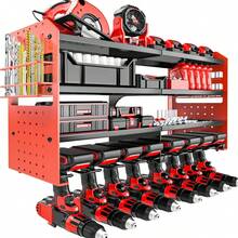 Garage Tool Storage Racks - Colour: Pink - View 13