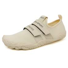 Couples Hiking Shoes, Slip-Resistant Training Gym Sneakers - Beige - View 12