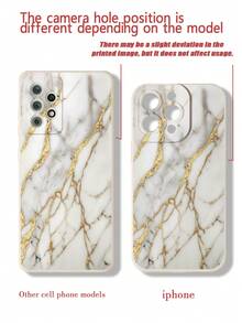 1个加厚大理石纹理彩绘防震手机壳，配有串珠手链配件，兼容 17 Pro/17 Air/17/17 Pro Max/16/11/16 Pro/16 Plus，Galaxy A07/A17/S26/S26 Plus/S26 Ultra/11/12 Pro/12，以及Redmi 10/9/Note9/12c/Note11 Pro/Note8 Pro - 彩色 - 查看 7