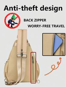 Zaino vintage antifurto in pelle PU da donna; Borsa multifunzionale di moda per uso quotidiano; Borsa da viaggio leggera con più tasche; Zaino minimalista di grande capacità adatto a studenti, infermiere, insegnanti, professionisti, viaggi, pendolarismo, shopping, ufficio, appuntamenti, escursioni, allenamento, lavoro, regalo di compleanno, regalo per le vacanze - Multicolore - Visualizzare 8