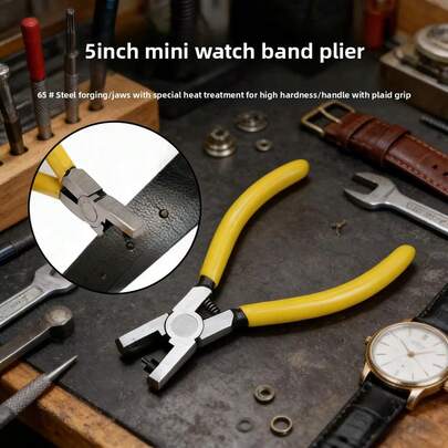 2.0mm Universal Leather Hole Punch Tool, Suitable For Thin Belts, Shoes, Fabric Dog Collars, DIY Home Or Handicraft Projects, Watch Strap Puncher, Leather Punch Pliers