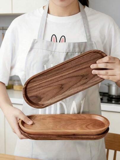 Soap Holder, Wooden Soap Tray, 1-Piece Wooden Soap Holder, Shower Soap Holder, Soap Tray For Farmhouse Decoration, Shower, Bathroom, Kitchen Use Bathroom Accessories Bathroom Tools