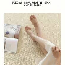 Thảm chùi chân hình bán nguyệt màu trơn họa tiết vòng dứa, màu xám cao cấp, siêu mềm, chống trơn trượt - Thấm hút tốt, dễ vệ sinh, thích hợp cho phòng tắm, phòng khách, lối vào, thảm phòng tắm. - Xám - Xem 5