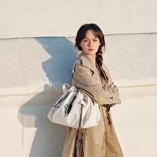 Songmont High-End Tote Bag For Daily Commuting - Màu gỗ mun, cỡ trung bình, hiện có sẵn. - Xem 5