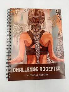 90-Day Fitness Challenge - Exercise & Diet Journal - Multicolor - View 14