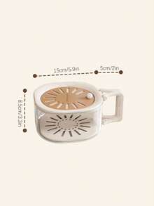 1个带盖可折叠果蔬篮，二合一滤网沥水篮，加厚塑料材质，多功能折叠篮，带提手，适用于厨房，清洗果蔬 - 多功能瀝水籃 - 查看 10