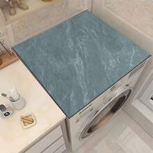 1pc High-End Gray Marble Texture Design, Warm Home Atmosphere, Diatomite, Non-Slip, Suitable For Washing Machine Cover Pad, Dryer Cover Pad, Coffee Machine Pad, Kitchen Countertop Pad. Multi-Purpose Household Mat - Sophisticated Gray Marble Texture Design In 3 Colors - View 13