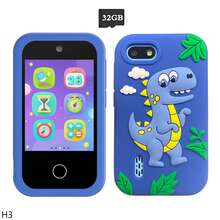 Kids Smart Toy Phone With 2.8" HD Touchscreen, Music Light, Dual Camera Selfie Video, 20+ Educational Games, Multilingual, Shockproof Silicone Cover, Long Battery Travel Toy For Boys Girls 3-10 - Multicolor - View 13