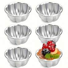 1pc/4PCS/8PCS, Pumpkin Cake Mold, Suitable For Cakes, Pastries, And Miniature Pumpkin-Shaped Dessert Molds. - Multicolor - View 10