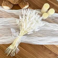 1 Buquê Arranjo Floral de Primavera - Capim-das-Pampas, Lavanda, Flores Coloridas de Primavera/Verão, Decoração Versátil para Casa, Boho, Fazenda, Jardim Moderno, Buquê de Plantas Naturais para Vasos, Casamentos, Aniversários, Festas, Adereços de Fotografia, DIY - santidade - Visão 4