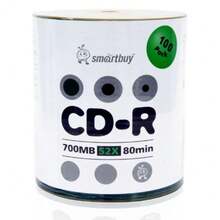 Smartbuy 200 discos 700 mb/80 min 52 discos CD-R con logotipo superior en blanco - 100 discos - Ver 3