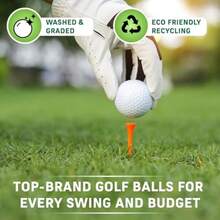 Golf Ball Planet 72 Used Golf Balls for Bridgestone in Mesh Bag 3A/2A Condition - Blanco - Ver 5