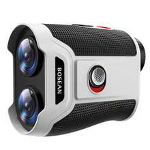 Magnetic Golf Rangefinder with Slope 1200/1500Yd Range Finder Golf Switch for Tournament 7X Magnification Flag Lock Rechargeable Distance Measurment Device Accessory for Men - 1200 yardas estándar - Ver 8