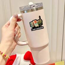 OZLICE Funny Cassette Tape Sticker: Please Be Patient With Me, I'm From The 1900sWater Bottle Sticker, Funny Stickers, Cute Stickers, Laptop Sticker, Stickers, Sticker For Laptop - Light Film - View 6