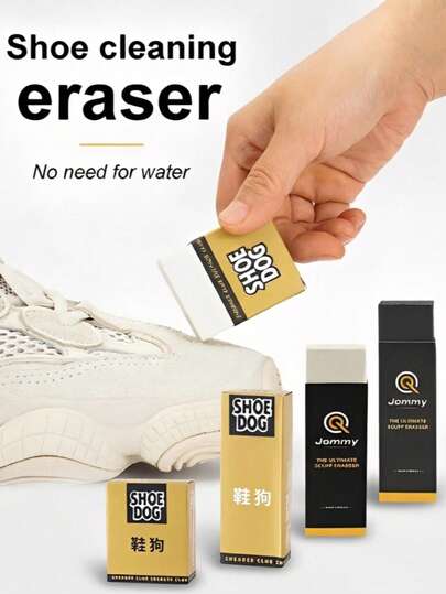 Borrador de goma de gamuza, usado para limpiar zapatos, eliminar manchas en cuero patente o zapatos deportivos de malla, adecuado para limpieza en seco, Día de San Valentín, Año Nuevo, Ramadán