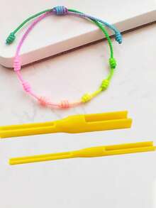 1pc Rope Knotting Tool, Rope Knotting Supplies, Bead Knot Making Tool - Knotting Tools - View 3