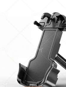 Adjustable Shockproof Electric Vehicle Phone Holder Takeout Car Navigation Rack Electric Bike Bicycle Motorcycle Phone Holder Valentine's Day Gift - Grey - View 2