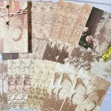 30 Tờ Giấy Trang Trí Sổ Lưu Niệm Phong Cách Cổ Điển Dùng Cho Album Và Thủ Công, Phụ Kiện Sổ Tay Cho Sổ Lưu Niệm, Sổ Nhật Ký, Giấy Trang Trí Sổ Tay, Trang Trí Ngày Lễ Giáng Sinh, Halloween, Ngày Valentine - giấy - Xem 7