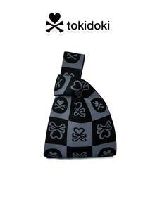 TOKIDOKI 卡通图案手提包，便携可折叠托特包，适合购物、日常使用，送朋友的礼物 - 彩色 - 查看 9
