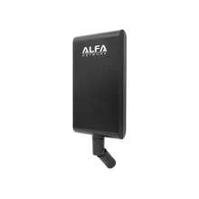 ALFA APA-M25-6E Tri-Band 2.4 GHz/5 GHz/6E alta ganancia direccional 10 dBi Interior RP-SMA Antena de panel - Rojo - Ver 5