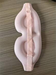 1pc 3D Contoured Sleep Eye Mask, Lightweight & Comfortable, Ideal For Deep Sleep & Relaxation. Adjustable Soft Eye Mask Suitable For Yoga, Travel And Daily Use. Elastic Strap Sleep Mask, Unisex Blackout Eye Mask, Essential For Vacation, Travel, Eyelash, School, Back To School, Travel, Travel Essential, Home Essential, Eye Mask, Sleep Mask - Multicolor - View 3