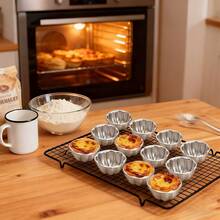 1pc/4PCS/8PCS, Pumpkin Cake Mold, Suitable For Cakes, Pastries, And Miniature Pumpkin-Shaped Dessert Molds. - Multicolor - View 5