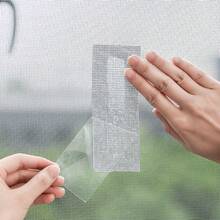 Self-Adhesive Mesh Patch For Window Screen Repair, Mosquito Net Hole Fixer - A - View 4