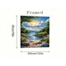 Frameless Canvas Print, Iconic Movie Art Poster Of Margaret Dunlop And Bryce Howard, Stretched Canvas, Office And Wall Decor, Perfect Gift For Film Fans, Drama And Romance Theme, 2D Flat, Perfect For Room Decor - 彩色 - 查看 3