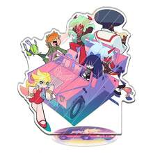 Anime Girl Carnival Acrylic Standee - Double-Sided Printed Character Desk Decor, Colorful Cartoon Figure Display For Collection & Gift - Multicolor - View 3
