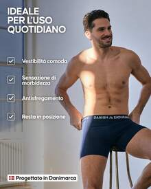 Ropa interior activa de talla grande para hombres - Multicolor (4xNegro, 3xAzul Melange, 3xVerde) - Ver 3