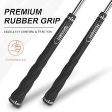Golf Grips Standard Size Pack of 13 Available in Gray Black Blue - Gris (13 empuñaduras con 15 cintas) - Ver 3
