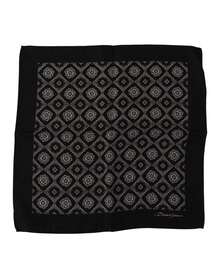 Dolce & Gabbana Geometric Pattern Handkerchief Men Black Other Accessories - Black - View 1